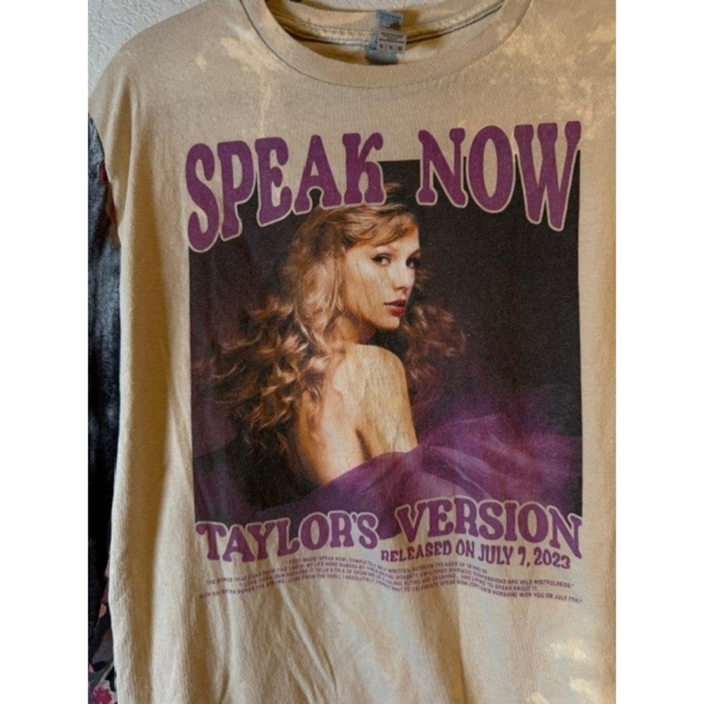 Taylor Swift Speak Now Taylor's Version Upcycled Reworked Floral Velvet Boho O/S - Picture 4 of 7